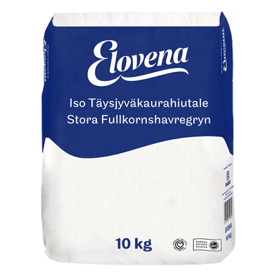 Elovena Iso Täysjyväkaurahiutale 10kg