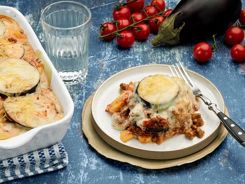 Oat Mince moussaka